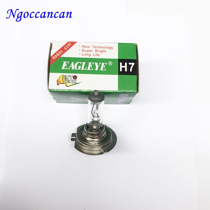 Bóng đèn ô tô h7 12v/55w , Đèn gầm xe hơi Eagleye con cú  loại sịn