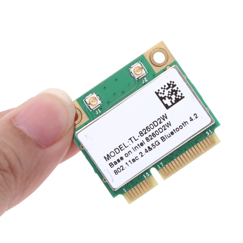 Thẻ Wifi Băng Tần Kép LIDU1 8260HMW AC 2 4G + 5G Mini PCIe