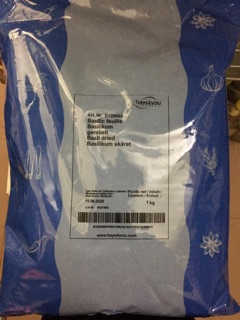 Lá basil gói 500gr
