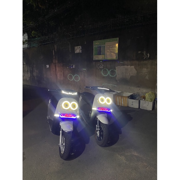 Đèn minion trang trí cho xe máy và xe máy điện !