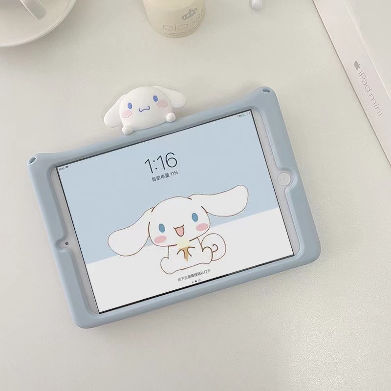 Ốp Máy Tính Bảng Silicon Mềm Chống Rơi Hình Cinnamoroll Thời Trang Cho Ipad 2018 Mini1/2/3 Mini4/5 ipad6 Pro9.7 ipad2/3/4 2019ipad10.2