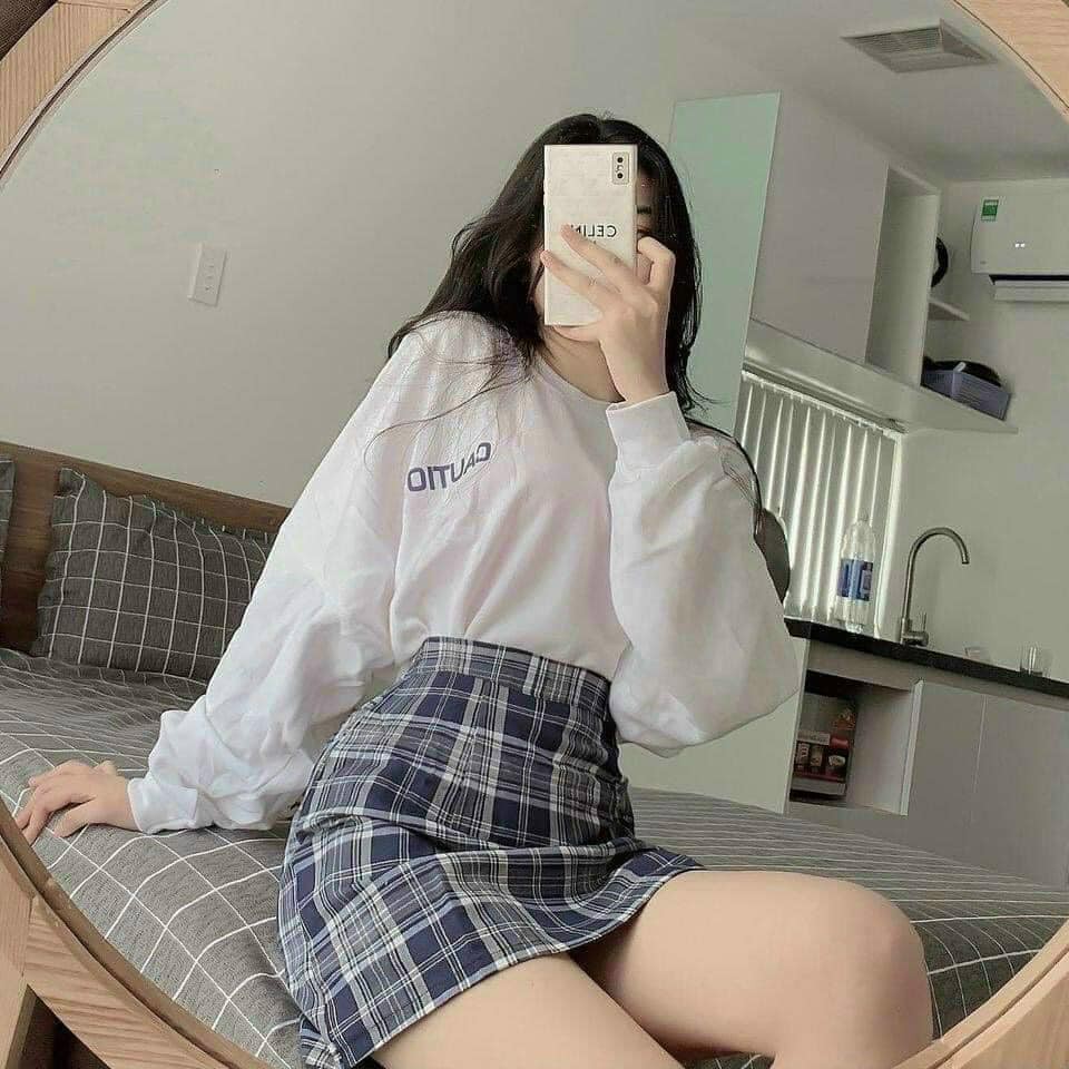 set đồ nữ ulzzang, set váy nữ áo thun phong cách hàn quốc