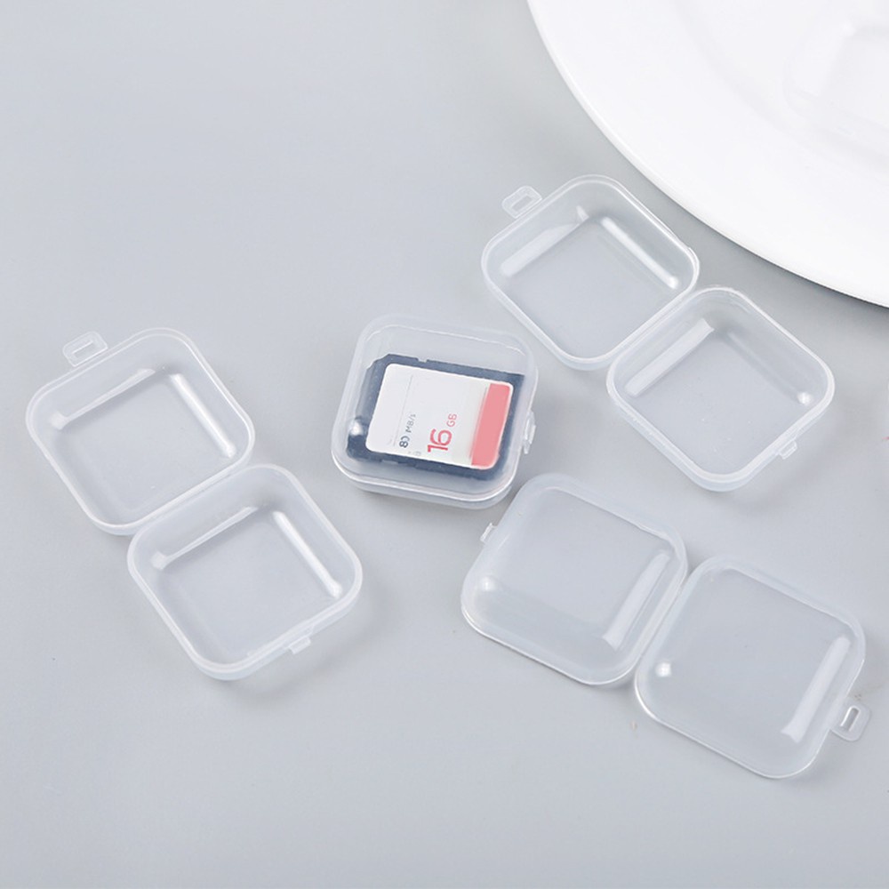 Hộp Đựng Trang Sức Mini Trong Suốt Đa Năng Tiện Dụng
