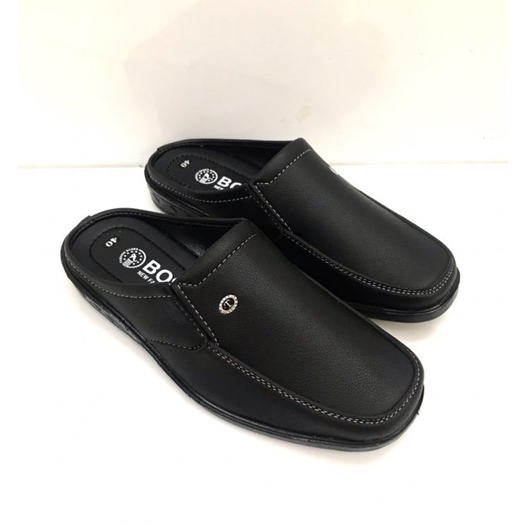 Dép sapo nam phom đẹp..da mềm..mang êm chân..mã SP12..màu đen..đế khâu sẵn rất chắc chắn