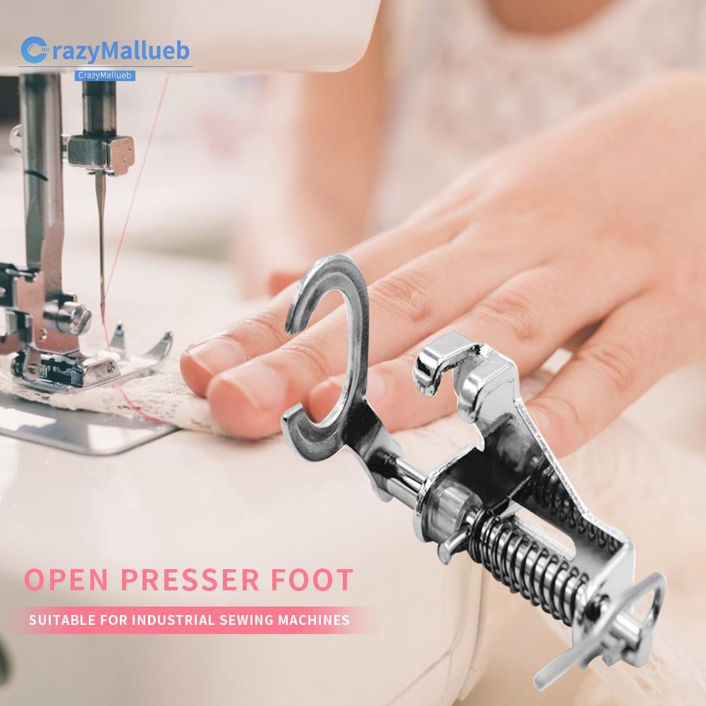Crazymallueb❤Open Toe Quilting Embroidery Foot for Brother Janome Singer Sewing Machine❤New