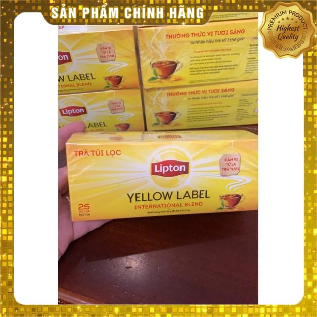 Trà Túi Lọc Lipton 50g(25 túi trà x 2g)