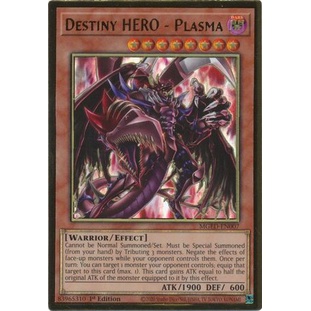 Thẻ bài Yugioh - TCG - Destiny HERO - Plasma / MGED-EN007'