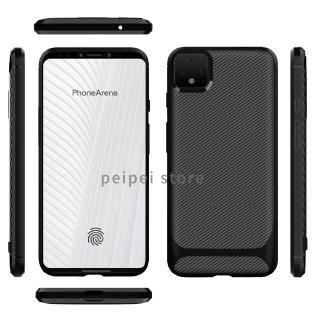 Ốp Điện Thoại Silicone Mềm Họa Tiết Sợi Carbon Cho Google Pixel 3a Pixel 3a Xl Pixel 4 Pixel 4xl