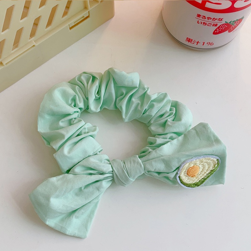 Dây Buộc Tóc In Họa Tiết Dễ Thương Cho Nữ