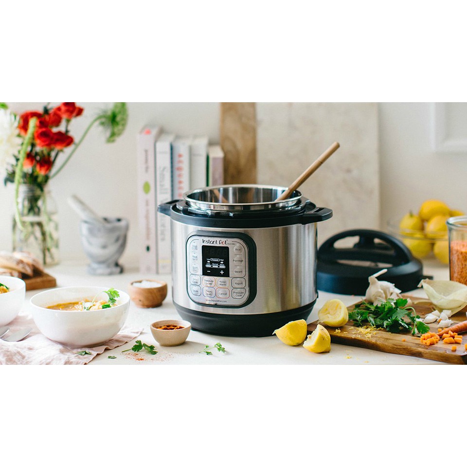 [Mã ELHADEV giảm 4% đơn 300K] Nồi áp suất đa năng instant pot 7 in 1, dung tich 5,7l