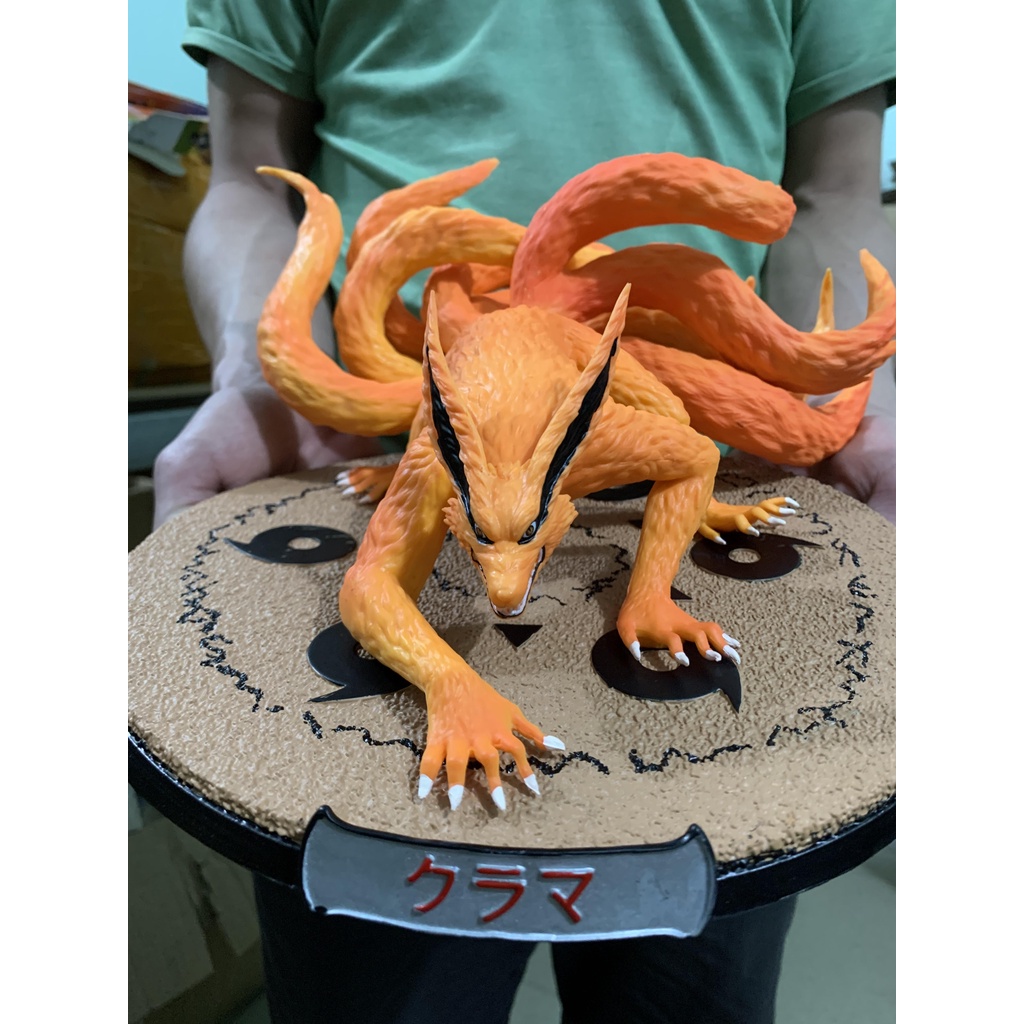 Mô hình Cửu Vĩ Kurama siêu to cực nét - Mô hình cáo 9 đuôi Naruto