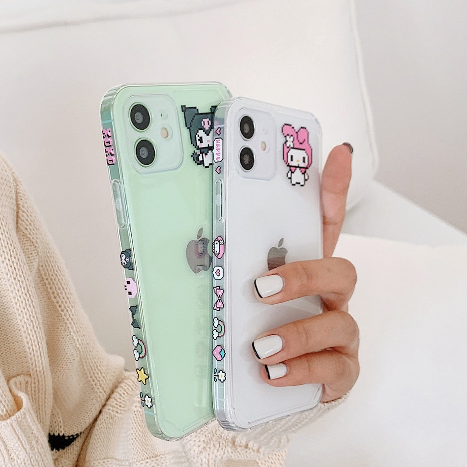 Ốp Điện Thoại Mềm Màu Trong Suốt Cho Iphone 11 12 Pro 12pro Max 12mini 7 8 Plus X Xs Max Xr | BigBuy360 - bigbuy360.vn