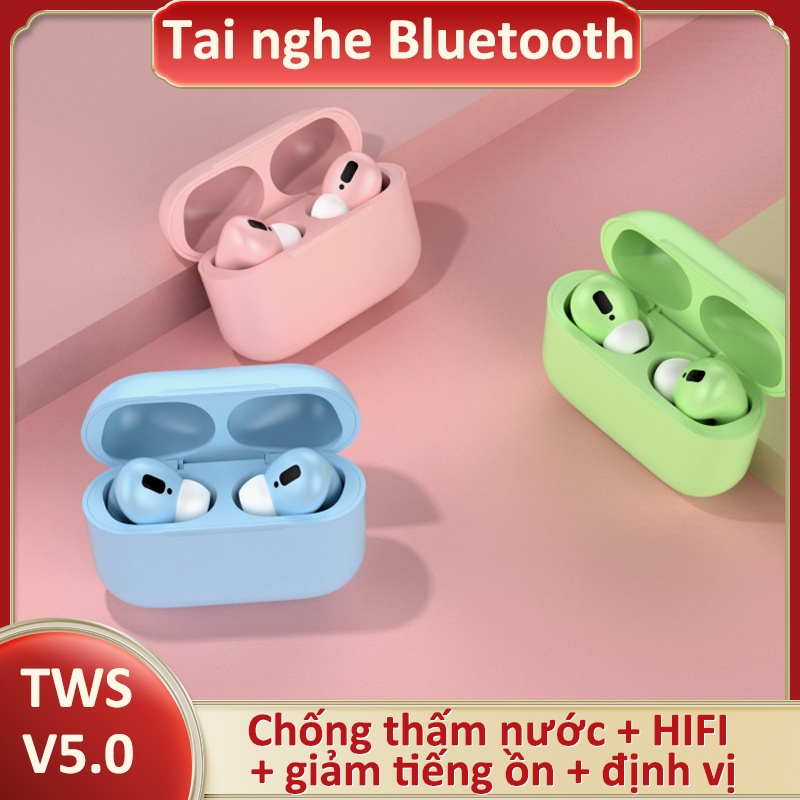 New Macaron Mini TWS Tai Nghe Bluetooth Tai Nghe Không Dây Độ Trung Thực Cao Chất Lượng [Đối Với iPhone Xiaomi Samsung]