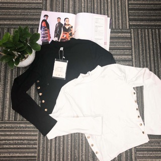 Áo pull 2 hàng nút