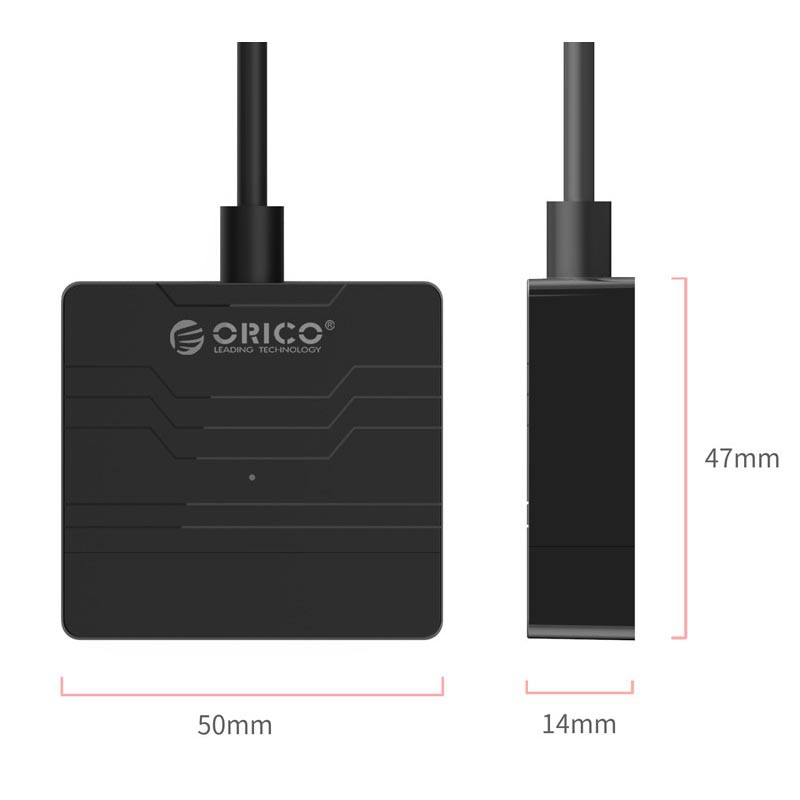 Orico Bộ Chuyển Đổi Ổ Cứng Từ Usb 3.0 Sang Sata 3.0-27uts Đen