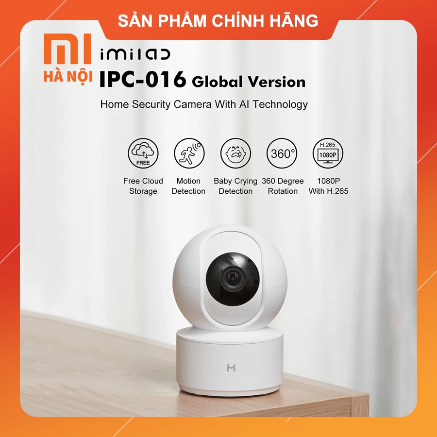 Camera IP xoay 360 độ 1080P Xiaomi IMILAB PTZ quốc tế