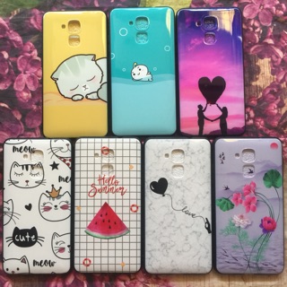 Ốp lưng Huawei GR5 MINI viền dẻo lưng full bóng 4D kute