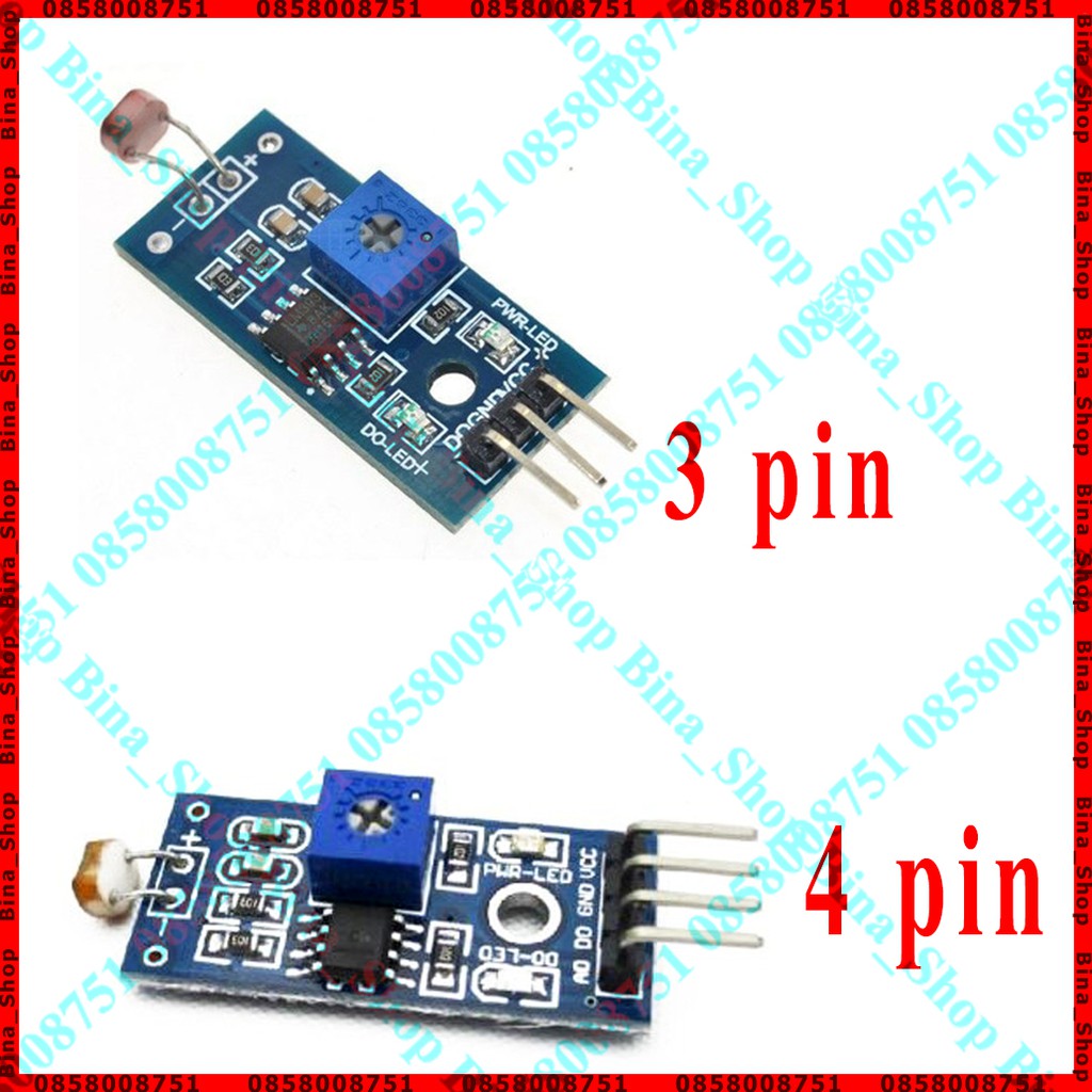 Mạch cảm biến ánh sáng 5V LM393 Arduino