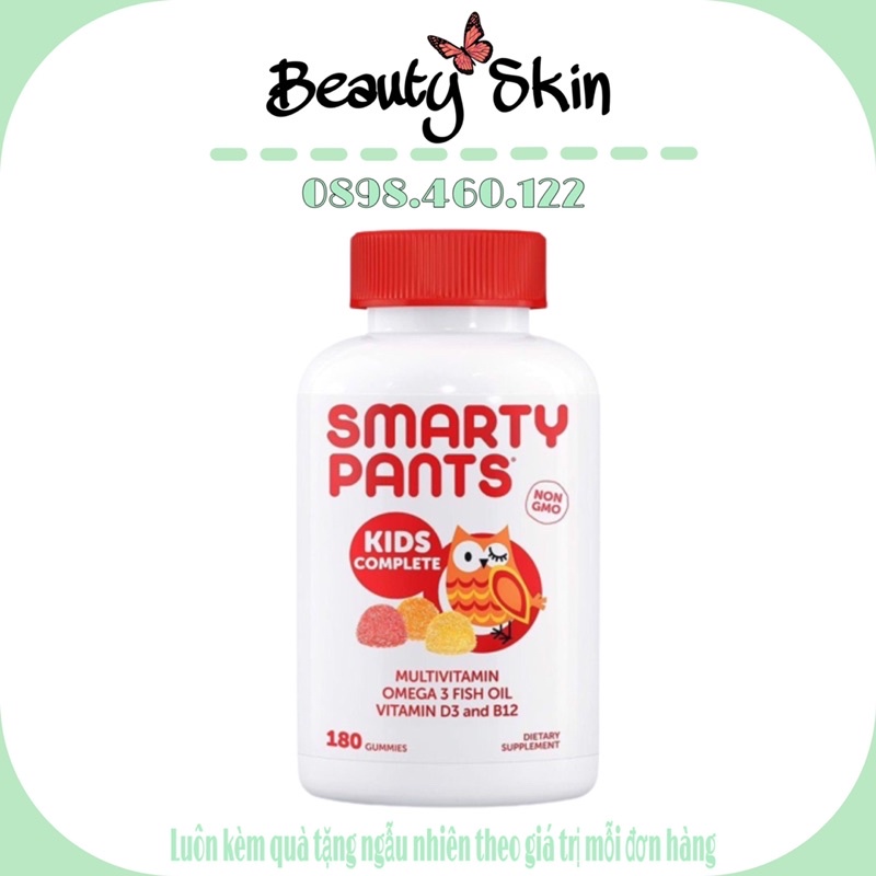Kẹo Dẻo Smarty Pants Kids Formula Vitamin Tổng Hợp 180 Viên Dành Cho Trẻ Của Mỹ