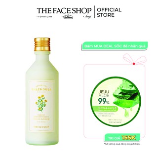Sữa Dưỡng Làm Dịu Da TheFaceshop Calendula Essential Moisture Emulsion 150ml