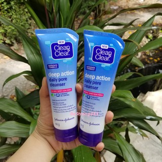 Sửa rửa mặt Clean&Clear  Deep Action Daily Pore Cleanser- 100g