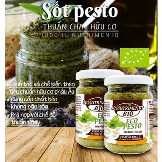 Sốt Pesto hữu cơ Probios 130g