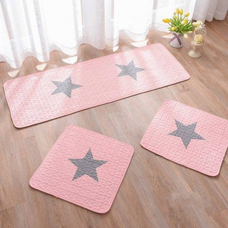 Set 3 thảm ( 1 thảm dài 135x50 + 2 thảm vuông 50 x 50)