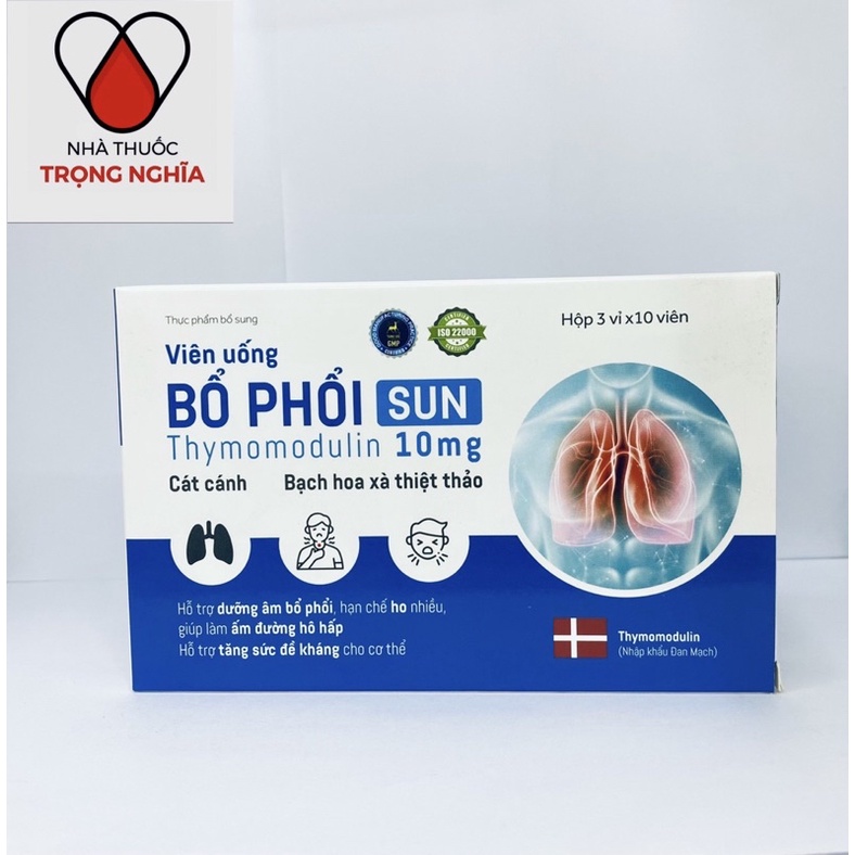 VIÊN UỐNG BỔ PHỔI SUN