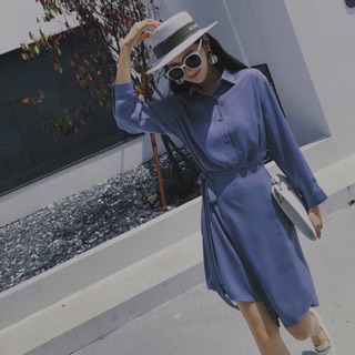 ĐẦM SƠMI VẠT ĐẮP CỘT DÂY