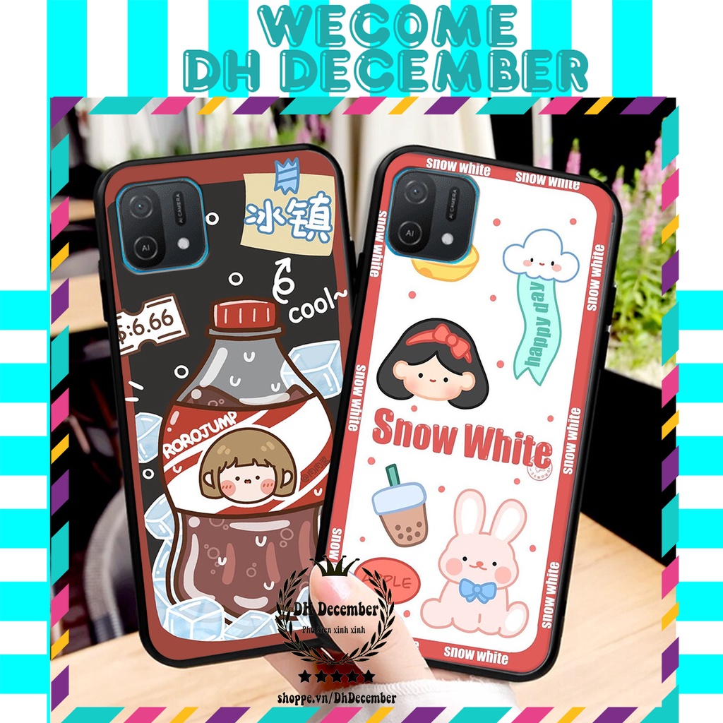 Ốp lưng Oppo A16K in hình 3D GẤU HỒNG-GẤU HỒNG -CỰC XINH-RẺ