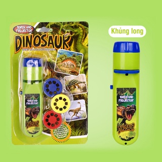 Đèn pin chiếu hình cho bé 5 chủ đề