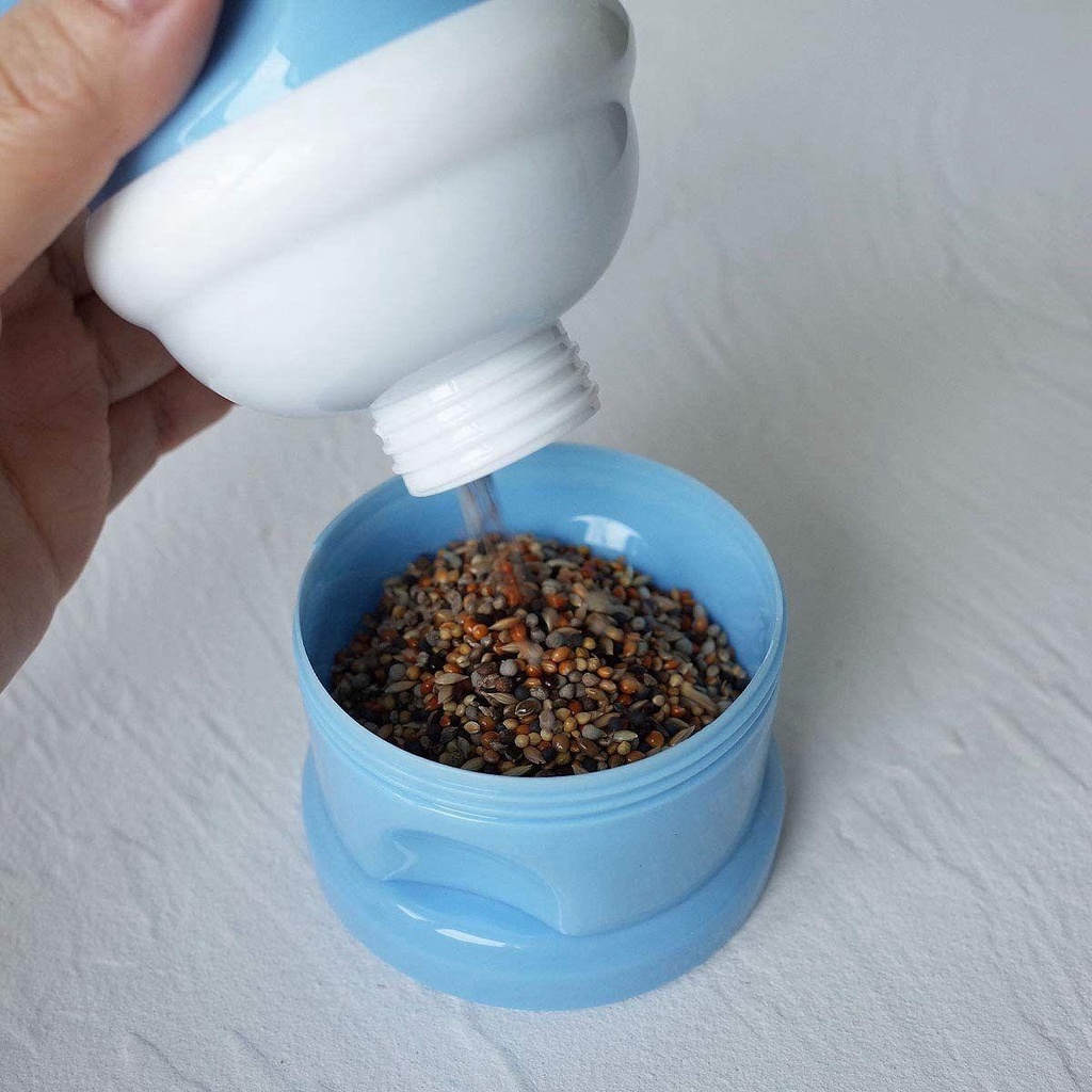 MOCHO Hộp Đựng Thức Ăn Cho Chuột Hamster Bằng Nhựa Nhiều Tầng