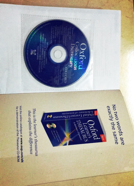 Từ điển: Oxford Collocations Dictionary Pack (kèm đĩa CD-CROM)