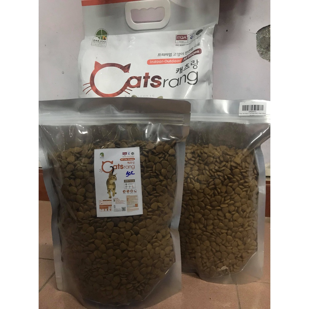 thức ăn cho mèo Catsrang, cat on , cat eye túi 400g