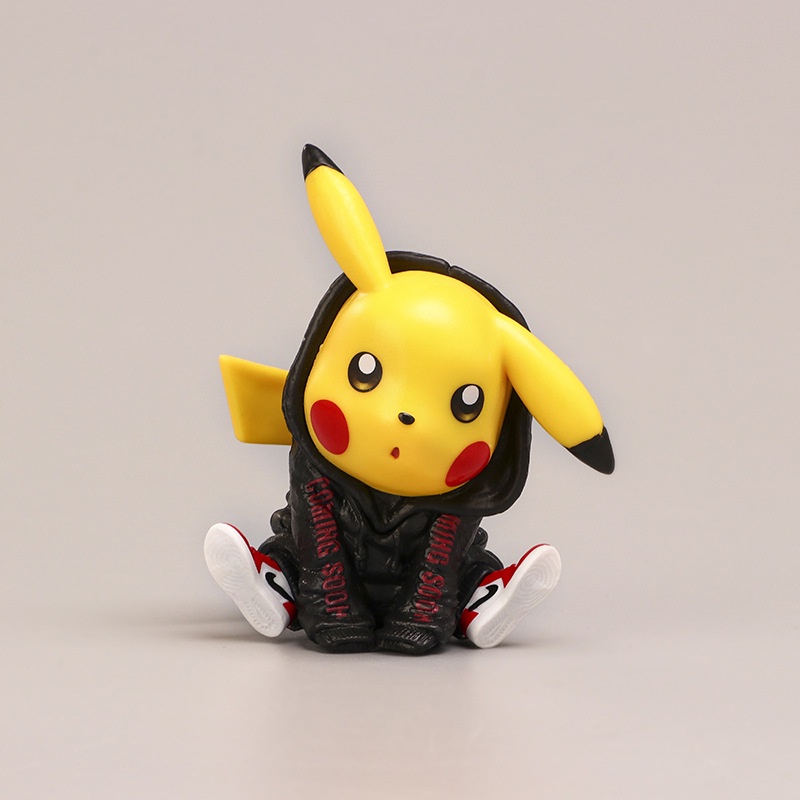 Set 3 Mô Hình Nhân Vật Phim Hoạt Hình Pokemon Bằng Pvc