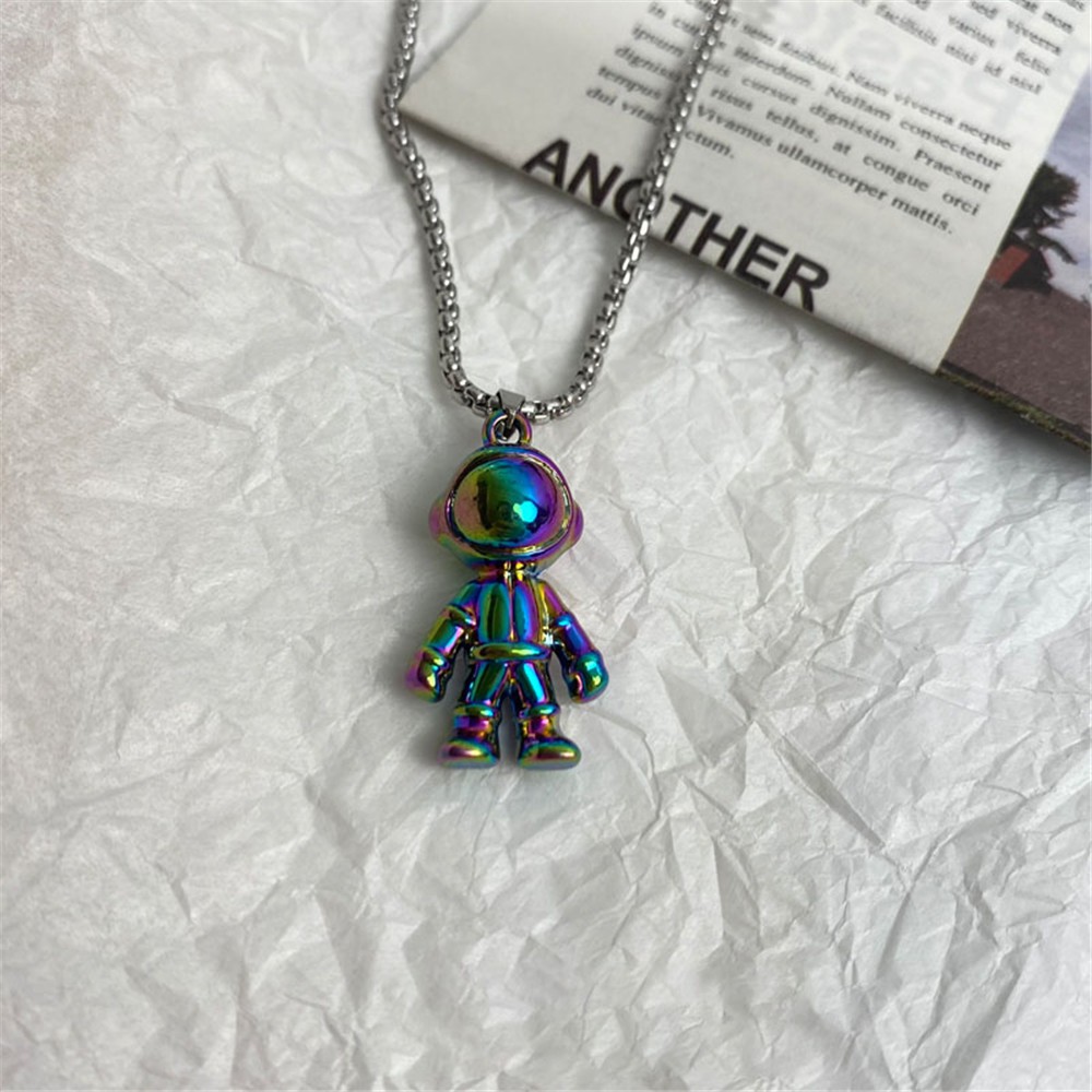 Vòng cổ Mặt Hình Phi Hành Gia Nhiều Màu Sắc