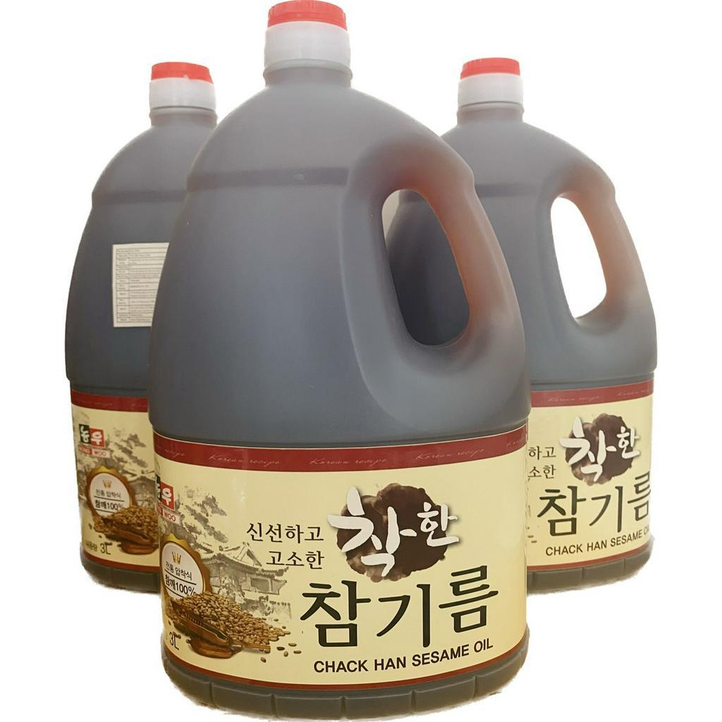 DẦU MÈ HÀN QUỐC 3 LÍT-5,43 Lít NONGWOO