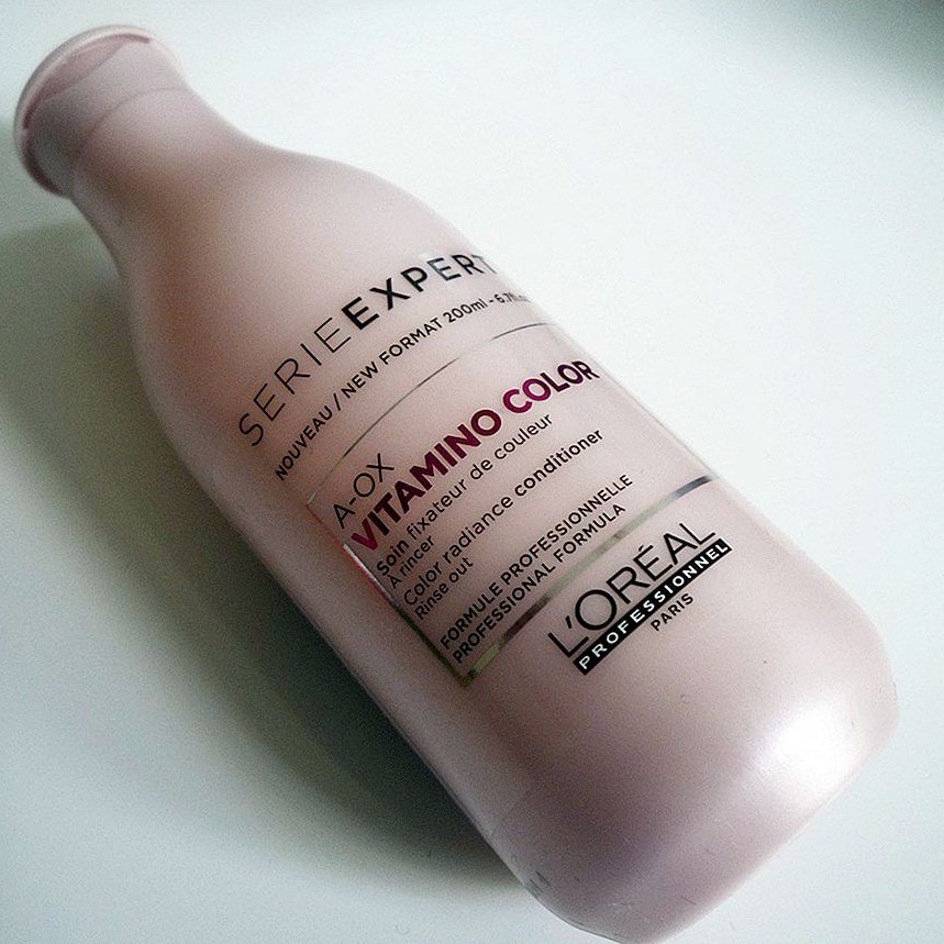 Dầu xả dành cho tóc nhuộm A-OX Vitamino Colour L'oréal Conditioner 200ml ( New 2022 )