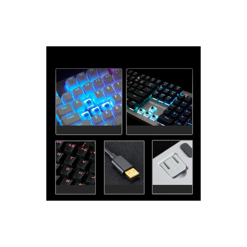 Bàn phím cơ cao cấp G PRO GAMING LED RGB 1680 (nháy theo nhạc tools chỉnh led)