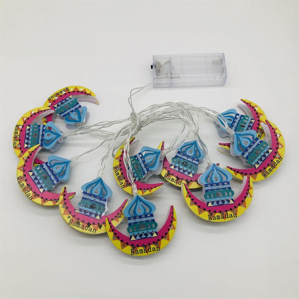 LET Dây Đèn LED 1.65m Hình Mặt Trăng Trang Trí Tiệc