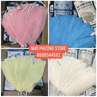 10c khẩu trang màu 4 Lớp KF94 Chống Bụi Mịn Và Kháng Khuẩn
