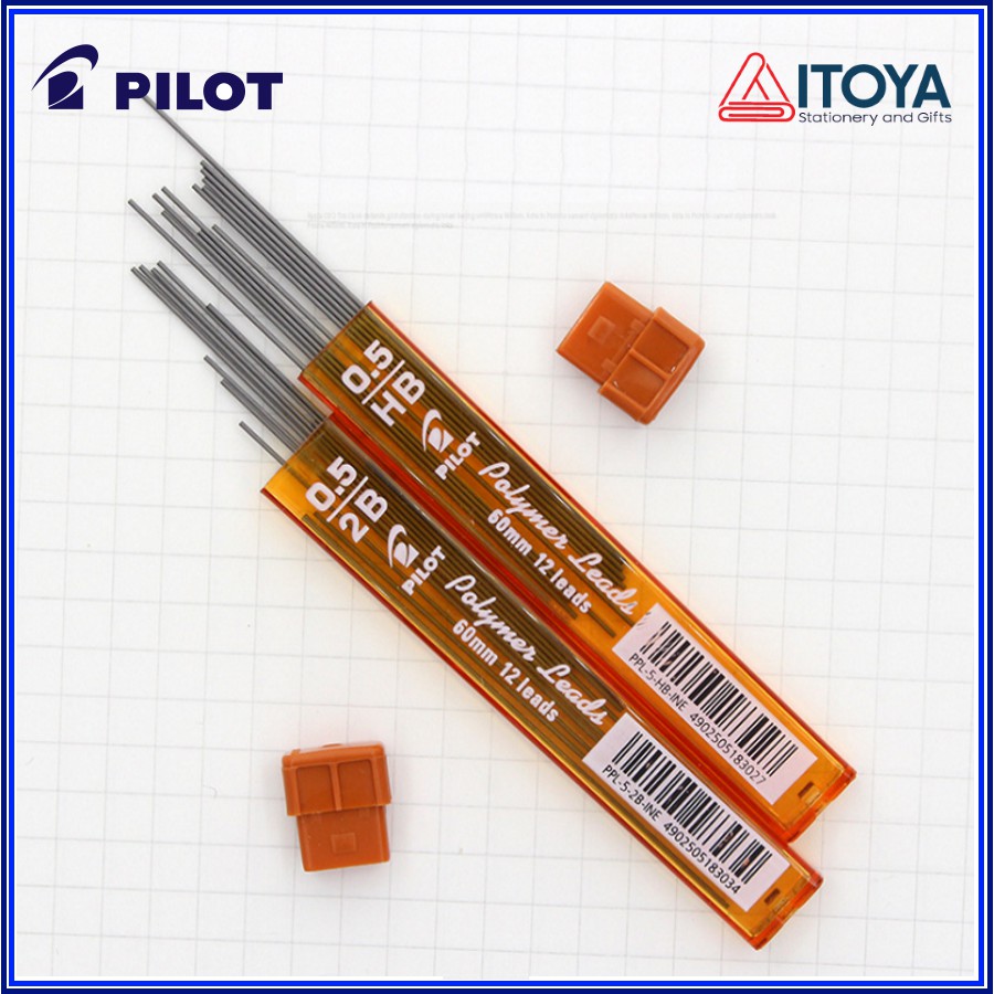 Ruột chì đen Pilot PPL-5, 0.5mm/ 0.7mm/ 0.3mm