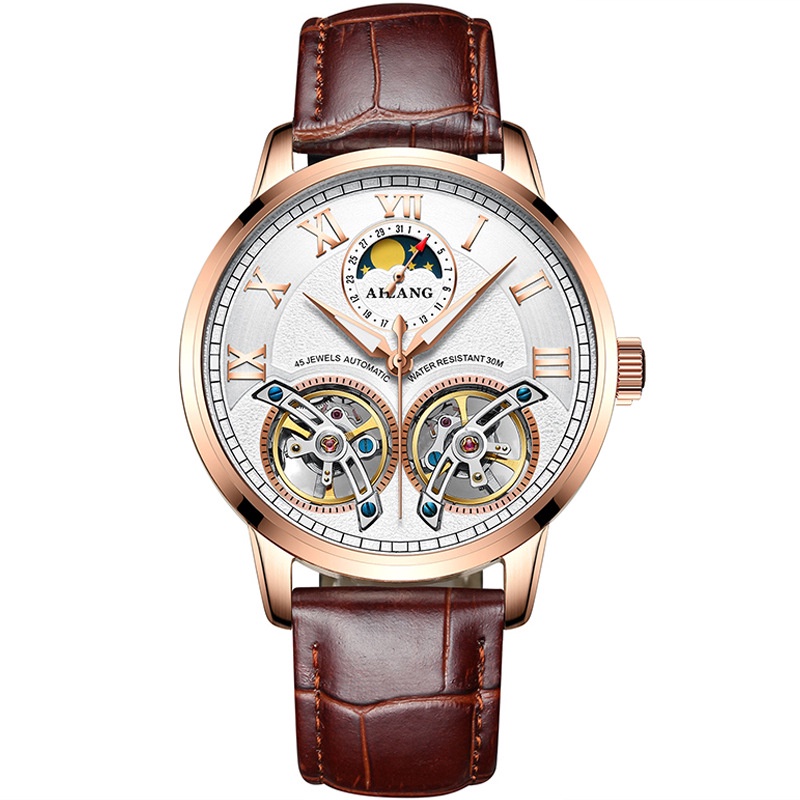 Đồng Hồ Cơ Tự Động Nam Chính Hãng AILANG TD2 Máy Cơ Automatic Kiểu Dáng Thời Trang Đẹp Đẳng Cấp