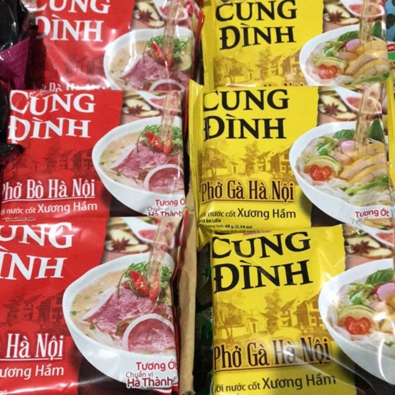 Thùng Phở Cung Đình Bò Gà 30 gói x 68g