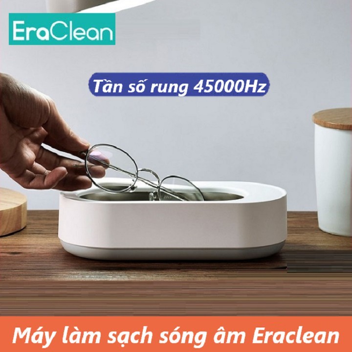 Máy làm sạch bằng sóng siêu âm  EraClean GA01 GA03 rửa trang sức  thiết bị đeo Xiaomi Youpin phân phối - Minh Tín Shop