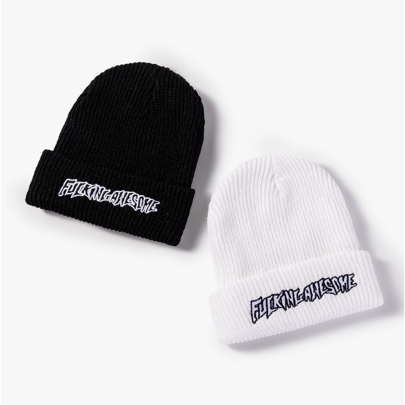Mũ len Beanie nam nữ phong cách Hàn Quốc thêu chữ Fuckinganser - ML08