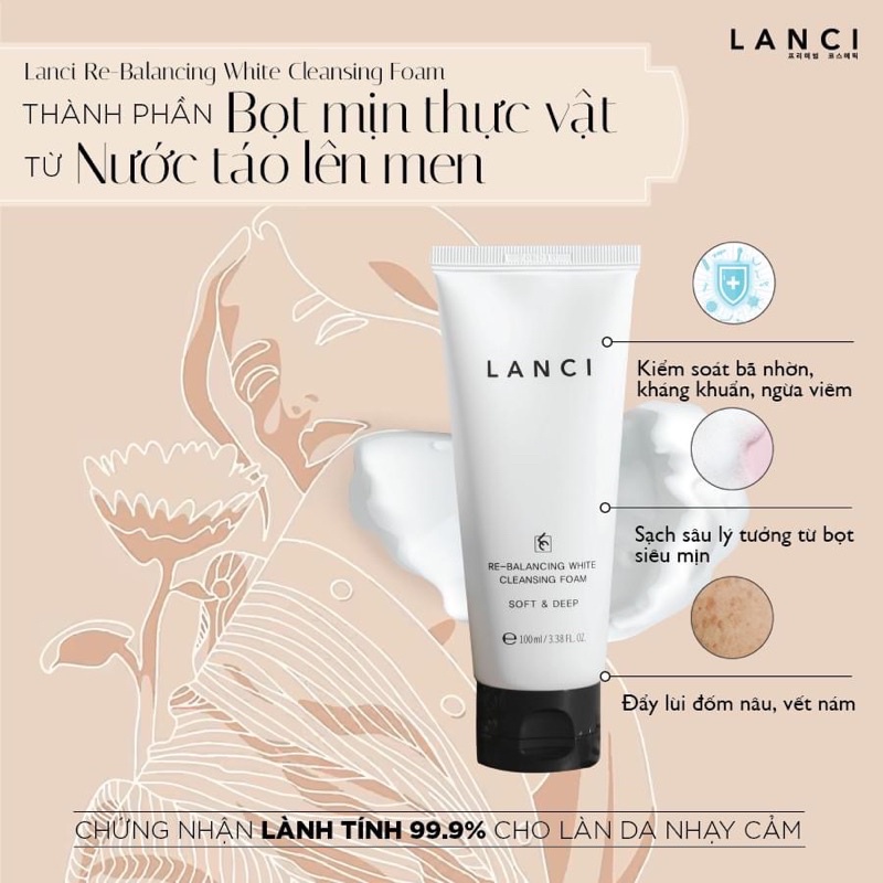 Sữa Rửa Mặt Lanci Chính Hãng | BigBuy360 - bigbuy360.vn