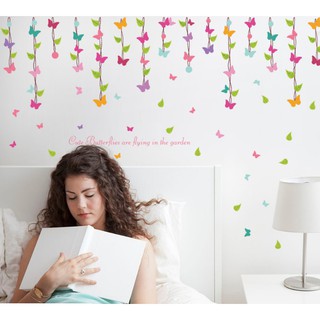 Decal dàn bướm nhiều màu - sk7104-57 - thaomivi