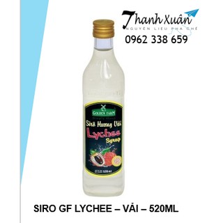 Siro Vải Golden Farm 520ML - Lychee 520ML