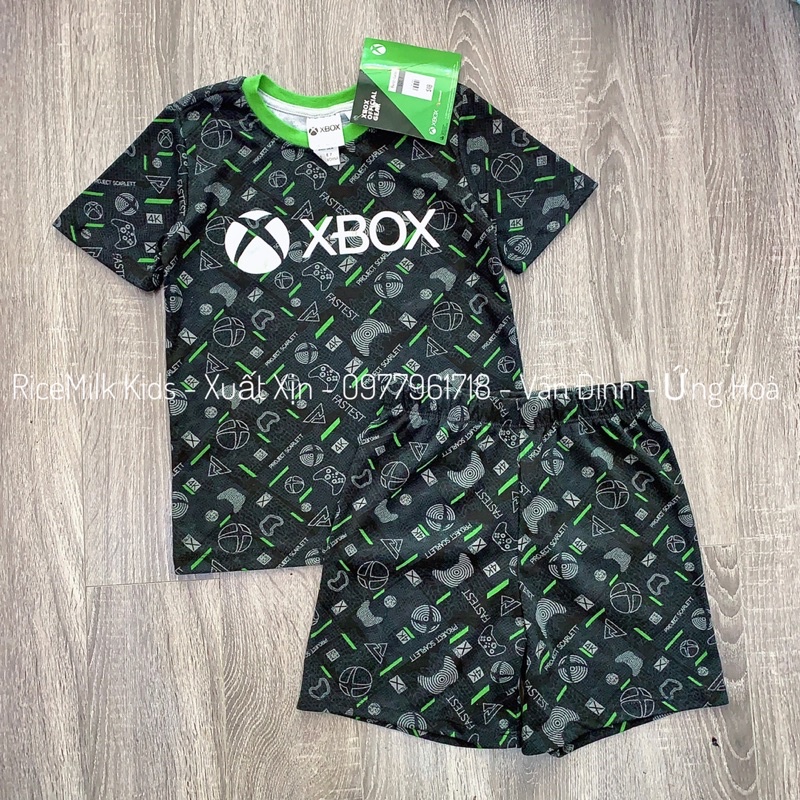 Bộ hè cộc xbox xuất dư xịn cho bé